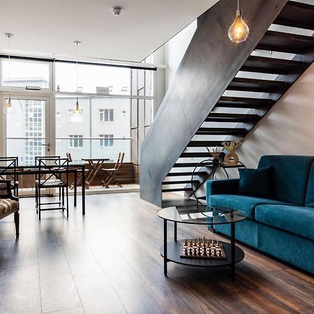 Апартаменты Loft-Style Duplex With Balcony In Downtown Рейкьявик Экстерьер фото